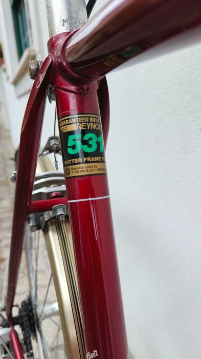 Raleigh clubman - estrada/touring - Reynolds 531, Campagnolo, brooks