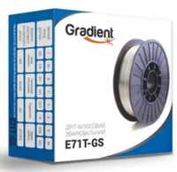 Дріт флюсовий GRADIENT E71T-GS Ø0,8 мм (1 кг)