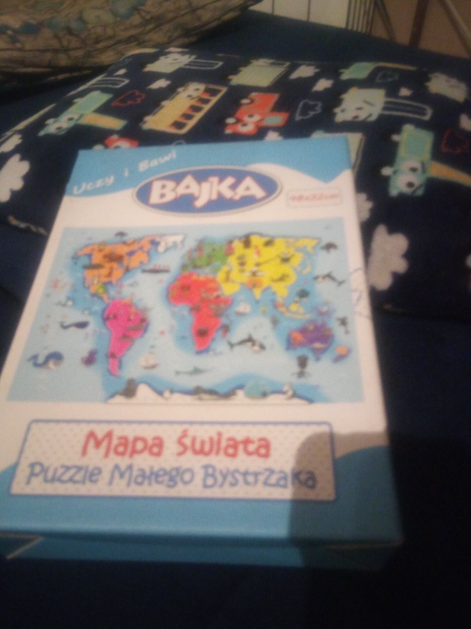 Puzzle mapa świata