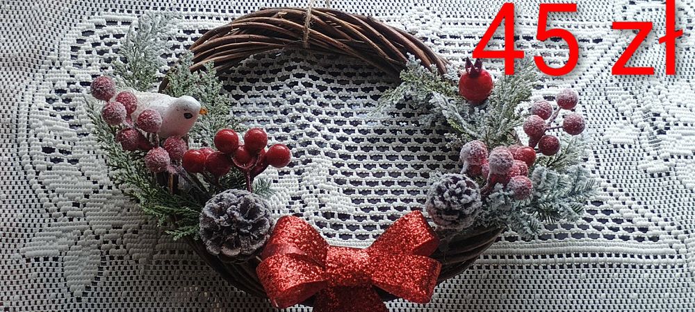 Sprzedam wianuszki bożonarodzeniowe