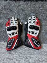 Luvas Alpinestars GP Plus Branco/Preto/Vermelho