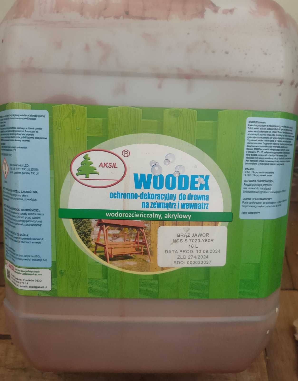 Пропитка WOODEX захисно-декоративна для деревини. Полісандр
