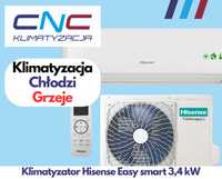 Klimatyzacja Klimatyzator Easy Smart 3,4kW NOWY Gwarancja z montażem