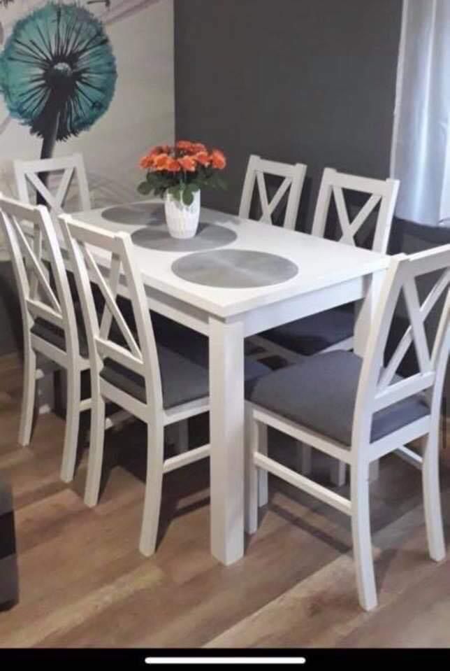 ZESTAW Stół + 6 krzeseł prosto od producenta!