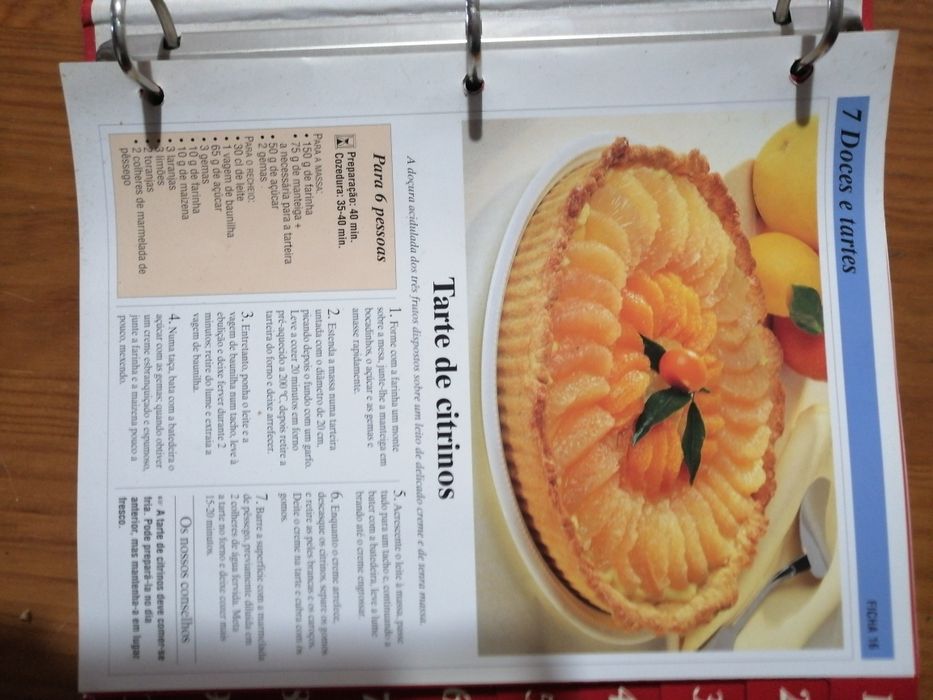 Dossier completo de receitas