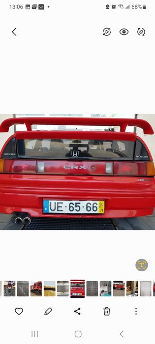 Honda crx 16.16i 130cv Jan1990