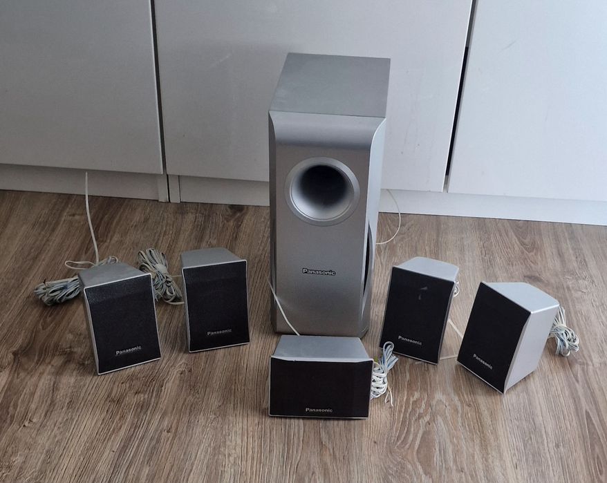 Głośniki Panasonic 5.1 + subwoofer do Kino Domowe
