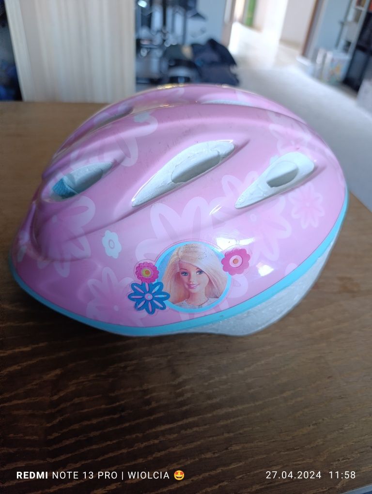 Kask dziecięcy Barbie 48-52