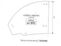 Case TX  130-30, 130-40 New Holland LM 732, 1340, 5040 - szyba B 91