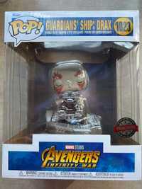 DRAX SHIP Funko Pop 1023 Figurka Marvel Deluxe