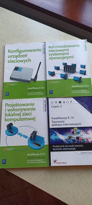 Książki do technikum/liceum informatycznego