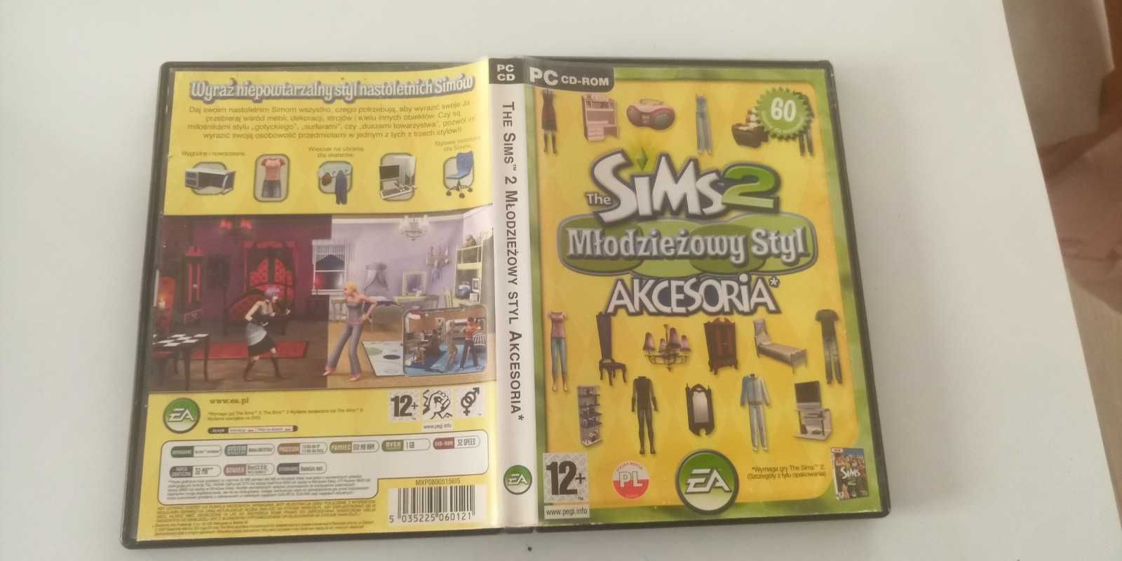 SIMS 2 - Młodzieżowy Styl / Akcesoria