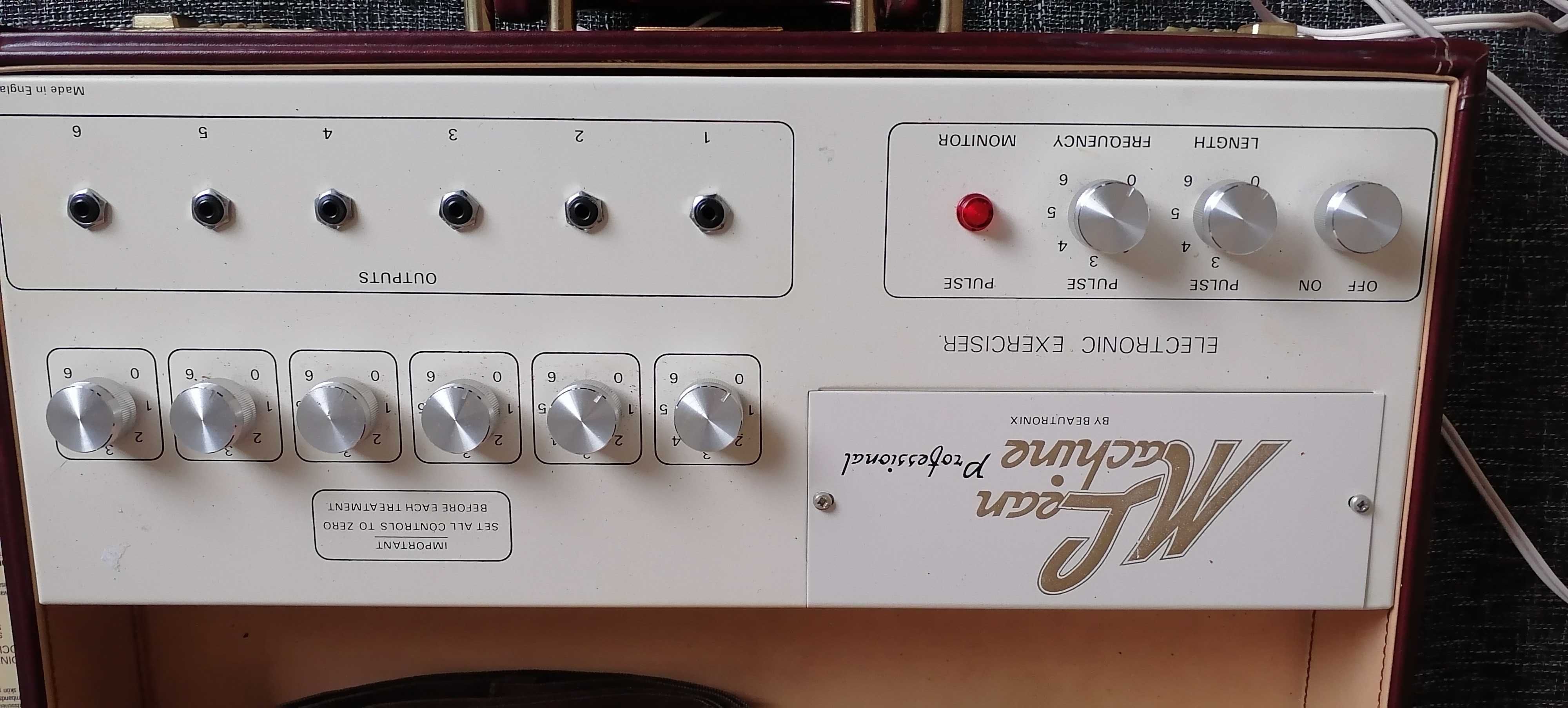 Elektrostymulator mięśni Lean Machine Professional Beautronix  vintage