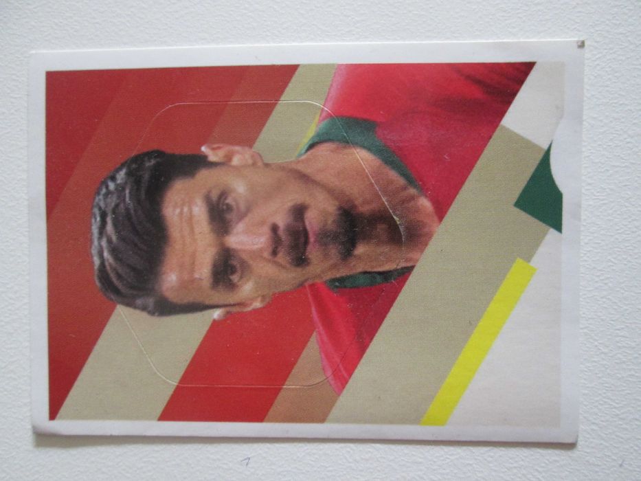 Cromo Panini do Futebol Português Fome de Vencer