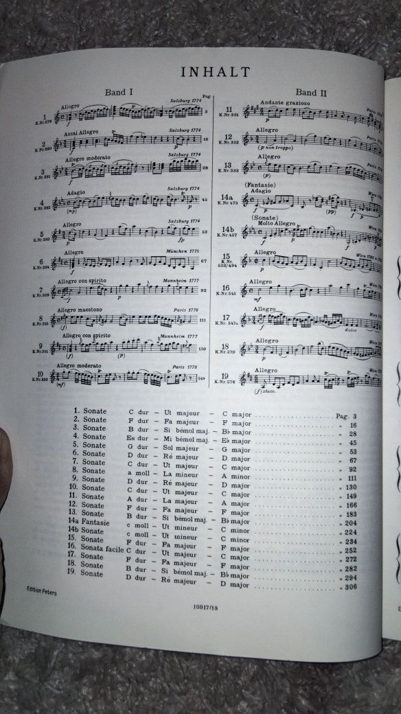 Ноти Mozart, Haydn