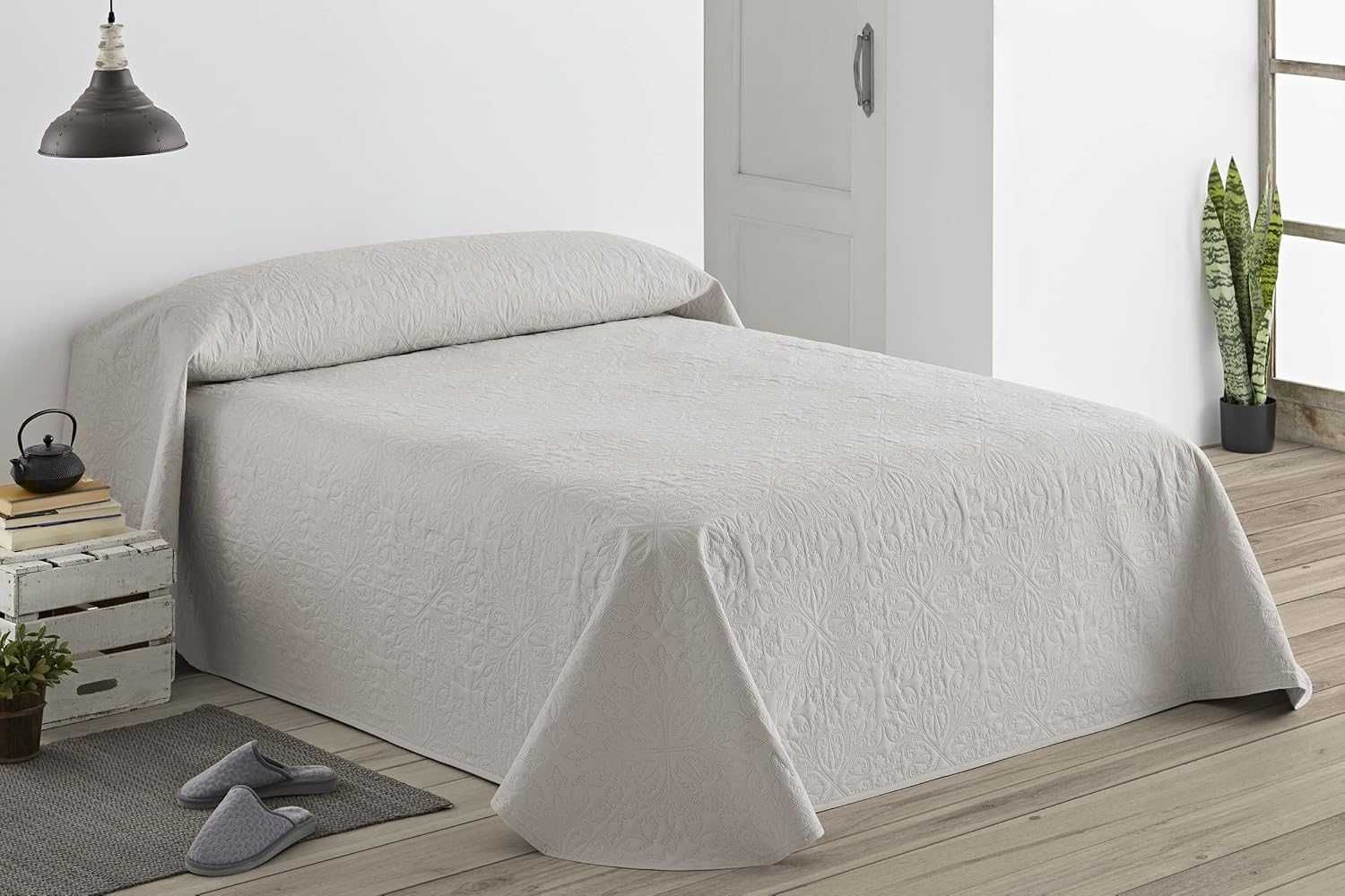 Narzuta Easycosy 190x270 cm Pikowana Dwustronna Beżowa