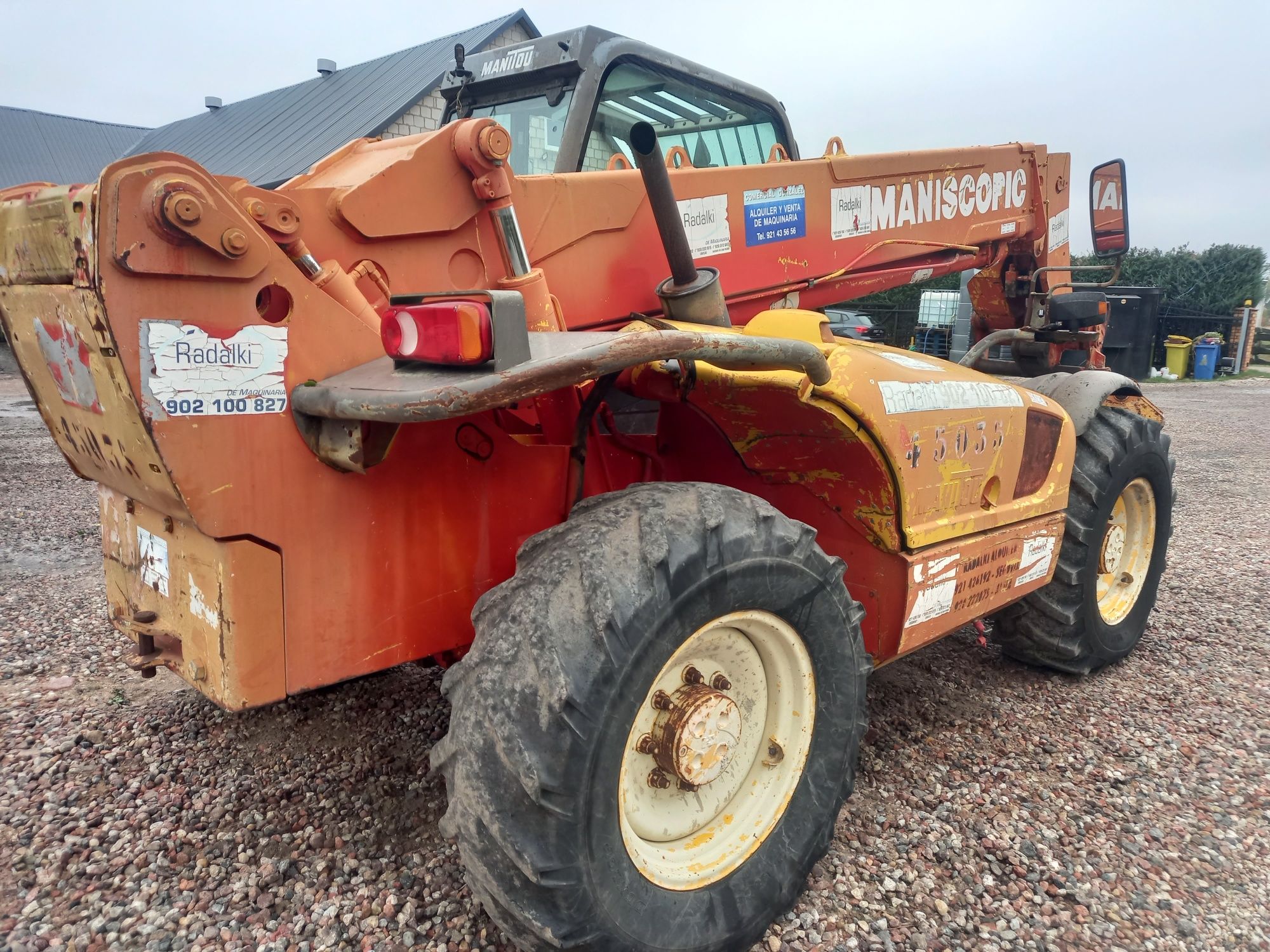 Manitou 1235S 12m wysięg 3.5t udźwig Brutto