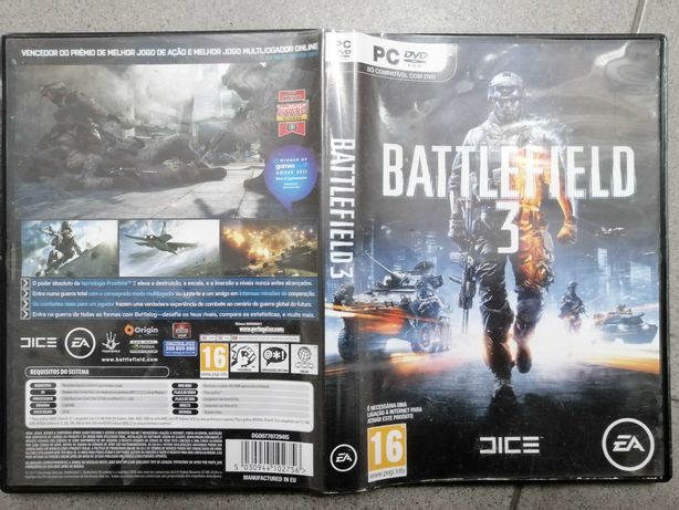 Jogo de PC DVD Battlefield 3