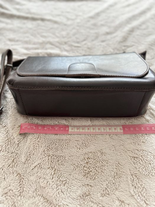 Сумка жіноча шкіряна коричнева