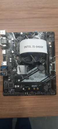 Zestaw: procesor Intel I5-9400F, płyta ASRock B365M-HDV, ramDDR4 16Gx1