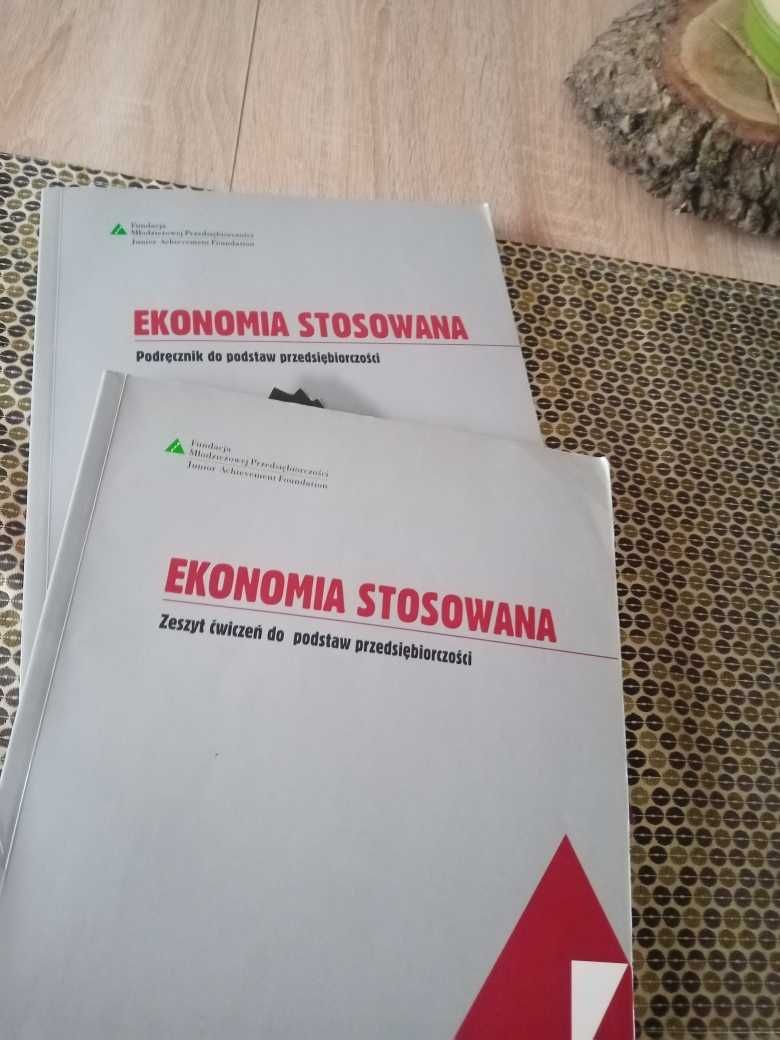 Niższa cena.Książka Ekonomia stosowana  Podstawy przedsiębiorczości