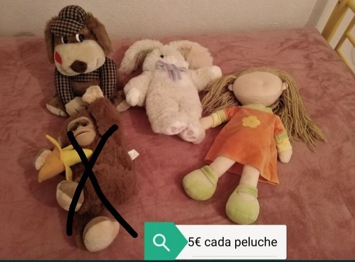 Peluches de pelúcia