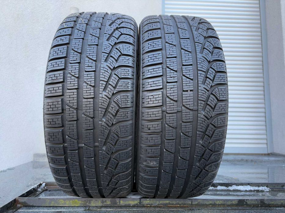 2szt zimowe 225/45R17 Pirelli 8mm 2022r świetny stan! Z30 gwarancja