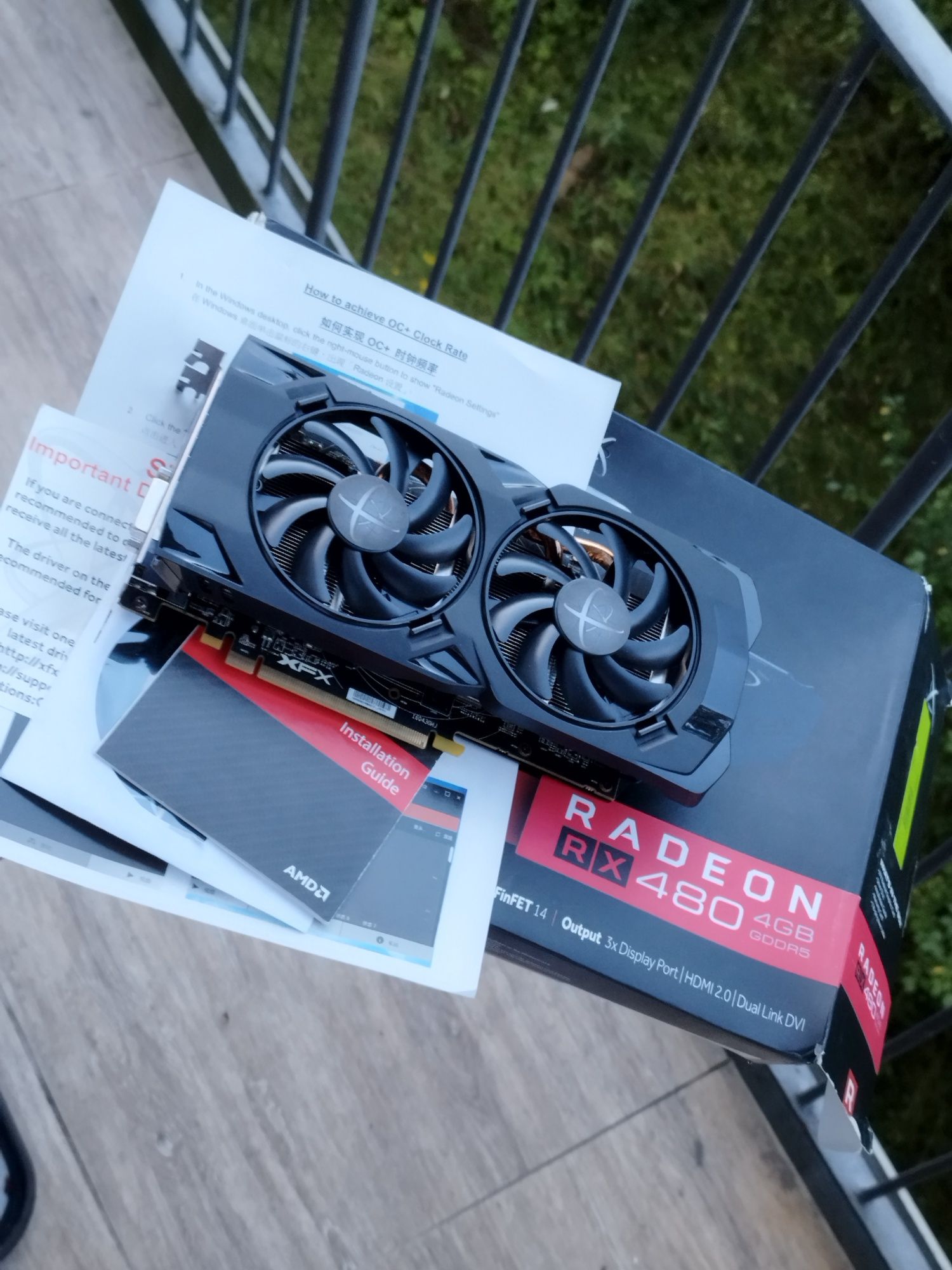 Karta graficzna XFX Radeon 480 4 gb