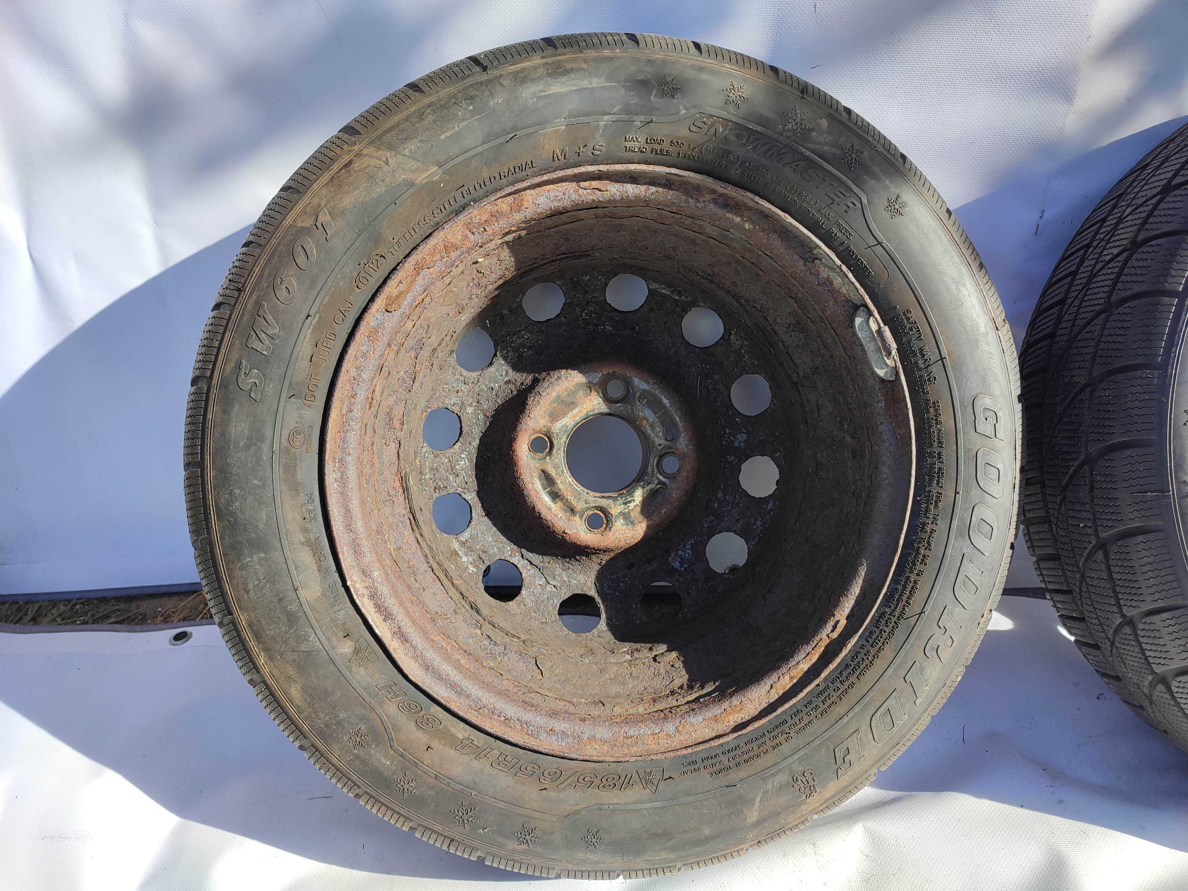 Koła Felgi opony zimowe Goodride 6mm 185/65 R14 5,5J 4x108 FORD FOCUS