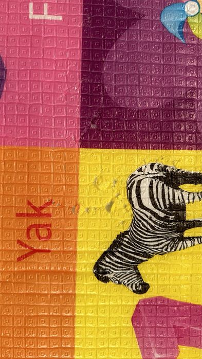 Двухсторонний коврик детский 180х200 термоковрик