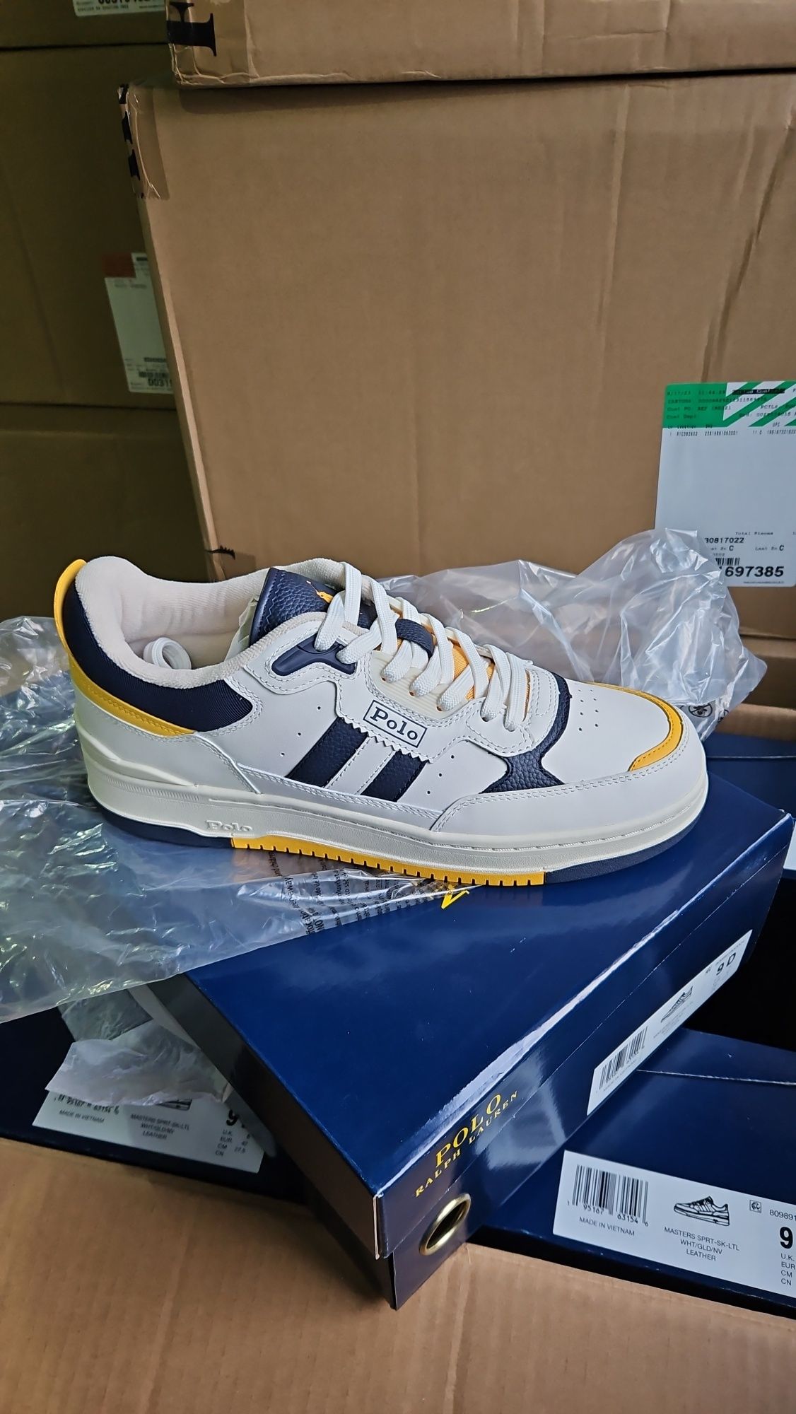 Кросівки, кеди чоловічі POLO Ralph Lauren сток оптом.