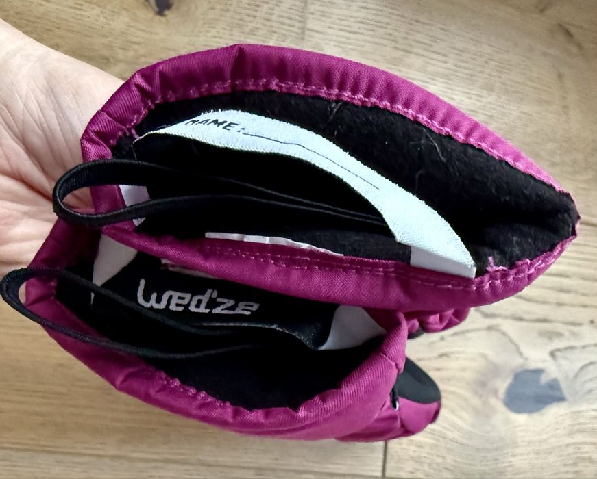 Зимові крагі рукавички на дівчинку