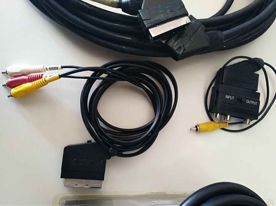 Cabos Scart, Extensão de 10m + 3cabos scart e adaptador