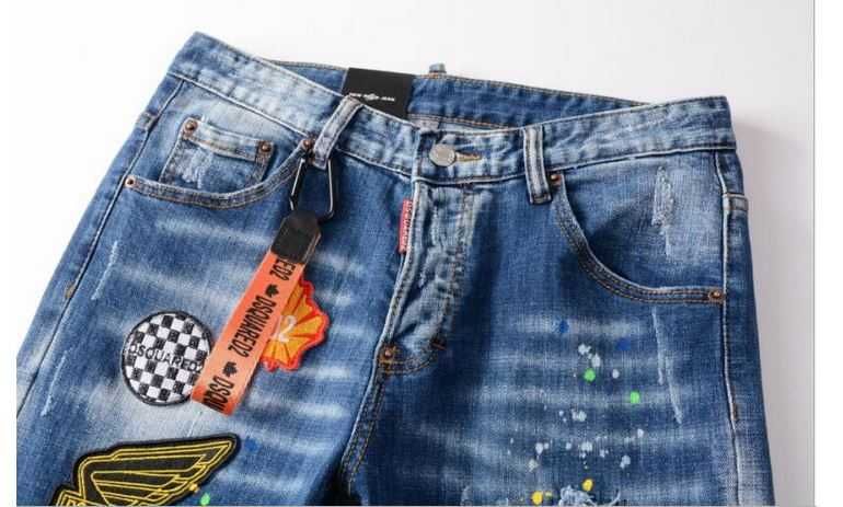 Męskie spodnie dżinsowe DSQUARED2