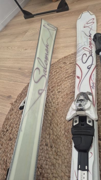 Narty damskie Salomon 162, buty head 41 kije
