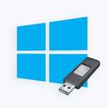 USB-флешка 16 ГБ с Windows 7, 8, 10, 11 (UEFI или Legacy BIOS (CSM)