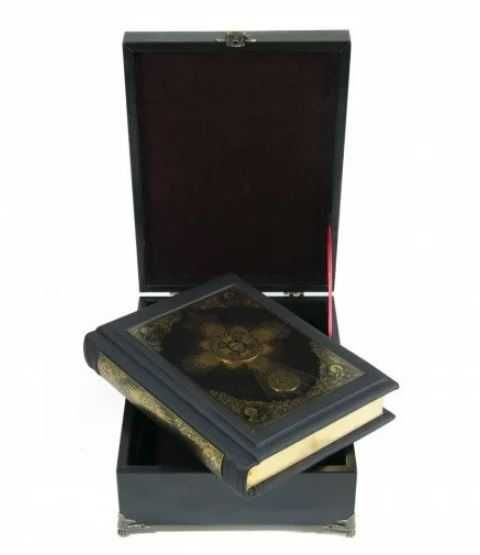 Библия Коран Тора в кожаном переплете книга на подарок в коже