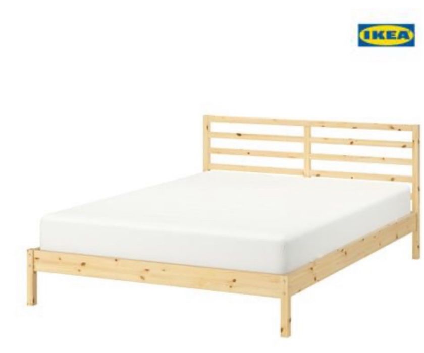 IKEA Ікея ліжко Tarva 140 см + ламелі + сталева балка