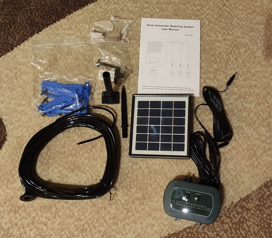 Solarny system nawadniania kropelkowego Yahamoo BSV-IC007