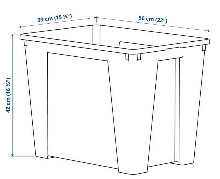Caixas transparentes IKEA (no valor de 500€) - 10 de 65l & 20 de 130l