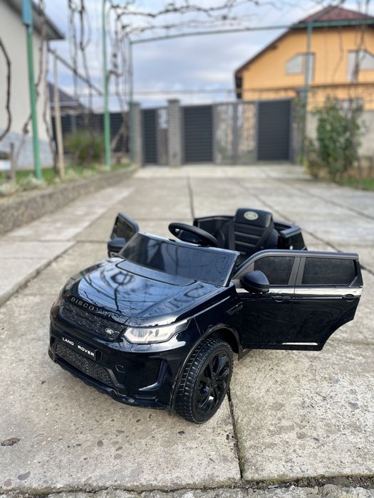 Автомобіль машинка дитяча електро чорна джип дитячий транспорт