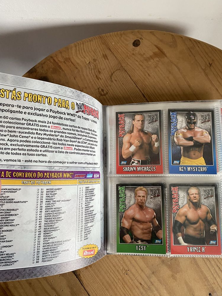 Wrestling cartas