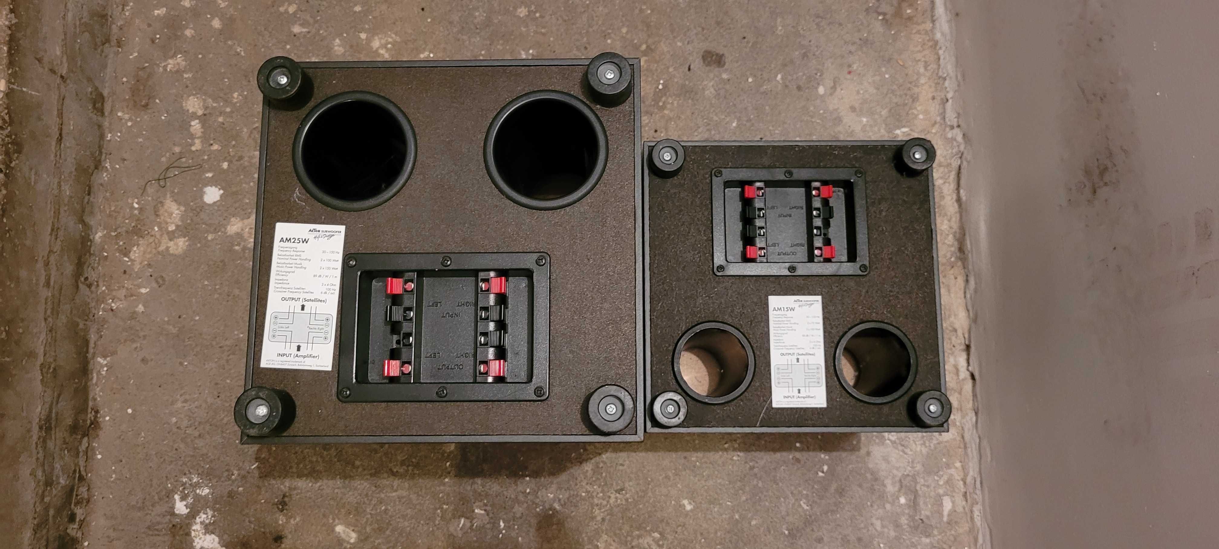 subwoofer pasywny (2 sztuki)