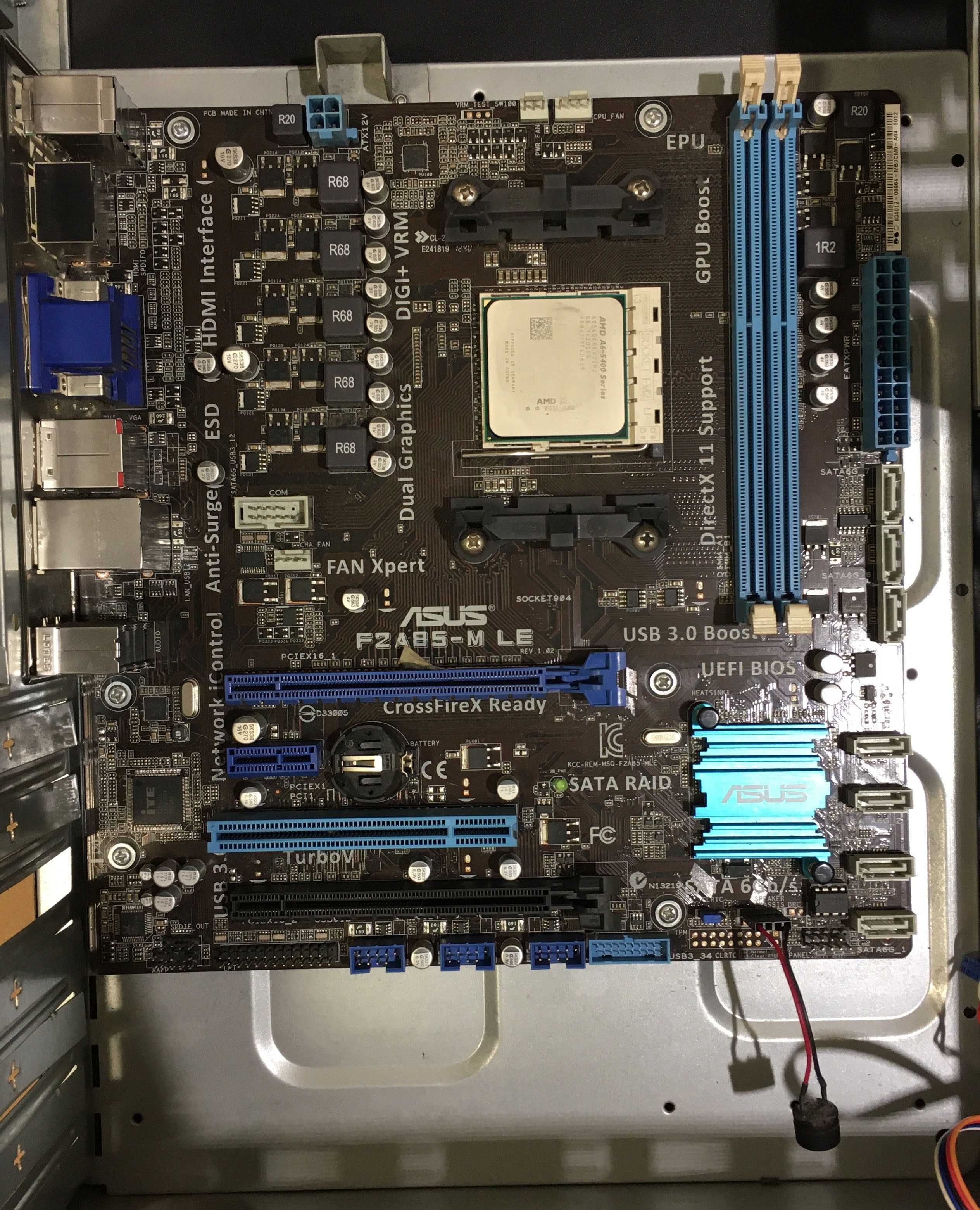 Комплектуючі Socket FM2 та Корпус без БЖ