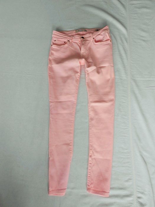 Zara Woman spodnie dżinsowe slim fit  jeansy damskie roz 36