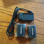 Ładowarka + 2 akumulatory NP-FV5 Plus 3,7V 2000Ah