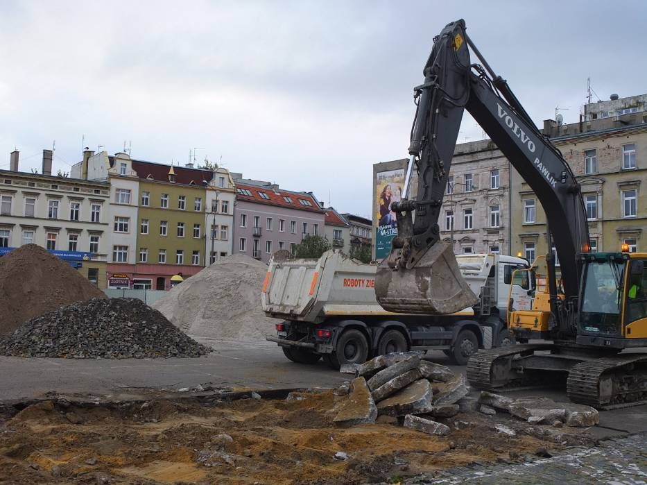 Koparka Wykopy Niwelacja Rozbiórki Utwardzenie Kruszywo Prace Ziemne