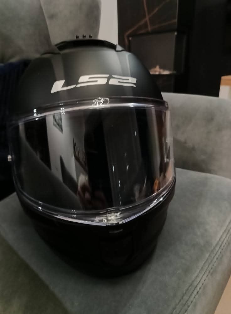 Kask LS2 Stream II rozmiar XS czarny mat z pinlockiem