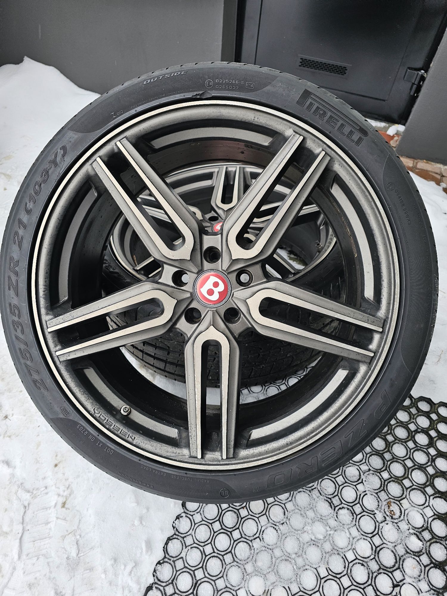 FELGI VOSSEN HF-1  21x9  21x10,5  5X112 Oryginał  Bentley Audi Mercede