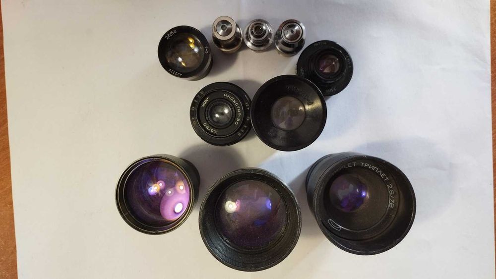 Оптика СССР объектив